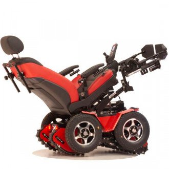 Инвалидная коляска с электроприводом Caterwil GTS 4WD Lux (вездеход-ступенькоход) в Самаре