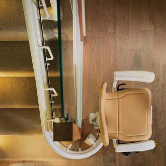 Подъёмник кресельный лестничный Bespoke Stairlifts Infinity V9 в Самаре
