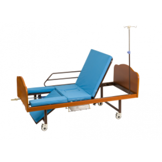 Кровать  механическая  «Медицинофф» с туалетным устройством в Самаре