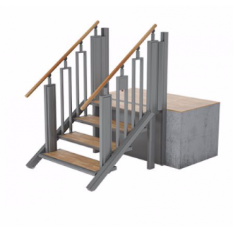 Лестница-трансформер FlexStep V2 / 4 ступеньки / высота подъёма до 925 мм в Самаре